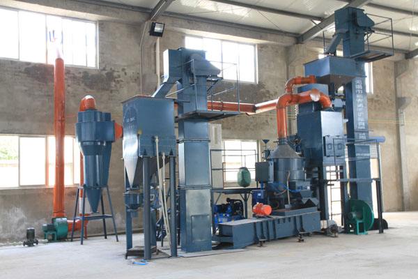 熱法覆膜砂生產線